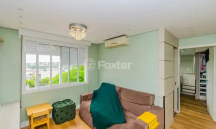 Cobertura com 2 quartos à venda na avenida professor oscar pereira, 1422, santo antônio, porto alegre, 96 m2 por r$ 480.000