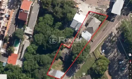 Terreno comercial à venda na Rua Cleveland, 247, Santa Tereza, Porto Alegre, 721 m2 por R$ 522.500