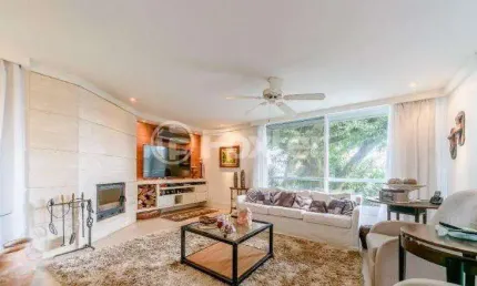 Casa em condomínio fechado com 3 quartos à venda na praça josé assunção, 22, vila assunção, porto alegre, 367 m2 por r$ 2.700.000