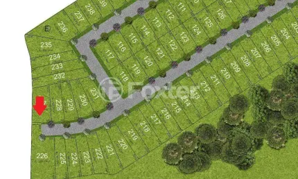 Terreno em condomínio fechado à venda na Rua Talita da Cunha Chaves, 620, Lomba do Pinheiro, Porto Alegre, 161 m2 por R$ 130.173