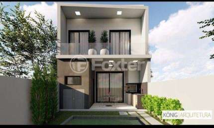 Casa em condomínio fechado com 3 quartos à venda na Rua Tancredo Neves, 990, Jansen, Gravataí, 131 m2 por R$ 869.900