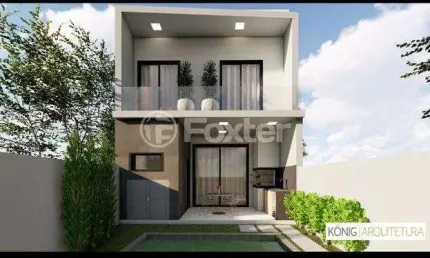 Casa em condomínio fechado com 3 quartos à venda na Rua Tancredo Neves, 990, Jansen, Gravataí, 131 m2 por R$ 869.900