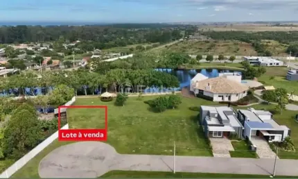 Terreno em condomínio fechado à venda na rodovia estrada do mar, 48,3, centro, capão da canoa, 416 m2 por r$ 478.000