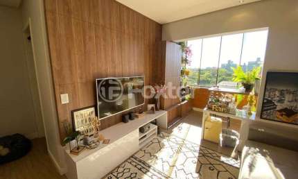 Apartamento com 2 quartos à venda na Rua Santa Flora, 1268, Nonoai, Porto Alegre, 64 m2 por R$ 450.000
