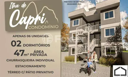 Apartamento com 2 quartos à venda na Rua Vinte de Setembro, 844, Barnabé, Gravataí, 47 m2 por R$ 220.000