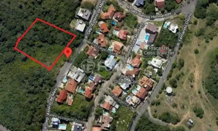 Terreno à venda na Rua Deputado Astério de Mello, 215, Teresópolis, Porto Alegre, 487 m2 por R$ 280.000