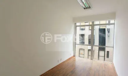 Sala comercial com 1 sala à venda na alameda coelho neto, 20, boa vista, porto alegre, 28 m2 por r$ 140.000