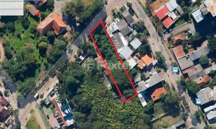 Terreno comercial à venda na rua frederico etzberger, 616, nonoai, porto alegre, 1339 m2 por r$ 700.000