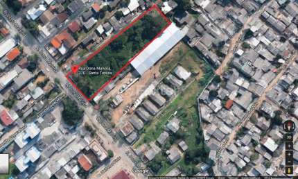 Terreno à venda na Rua Dona Malvina, 390, Santa Tereza, Porto Alegre, 5082 m2 por R$ 2.200.000