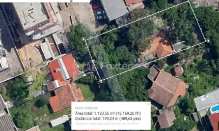 Terreno comercial à venda na Travessa Nossa Senhora de Lourdes, 82, Tristeza, Porto Alegre, 1138 m2 por R$ 3.200.000