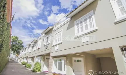 Casa em condomínio fechado com 3 quartos à venda na rua conselheiro xavier da costa, 3445, ipanema, porto alegre, 162 m2 por r$ 490.000