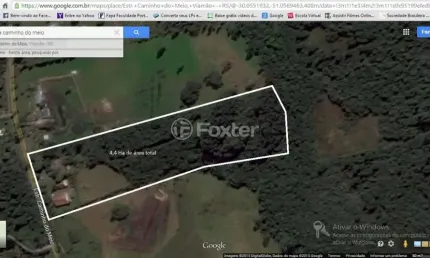 Terreno comercial à venda na Estrada Caminho do Meio, 2737, Vila Augusta, Viamão, 44000 m2 por R$ 6.810.000