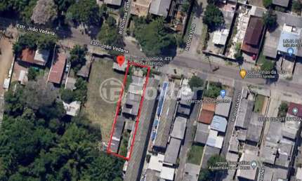 Terreno à venda na Estrada João Vedana, 478, Cavalhada, Porto Alegre, 650 m2 por R$ 530.000