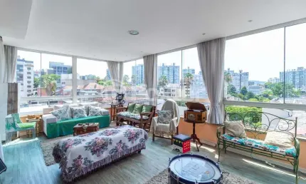 Cobertura com 3 quartos à venda na avenida iguassu, 213, petrópolis, porto alegre, 300 m2 por r$ 1.378.000