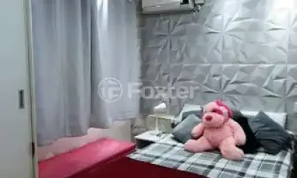 Apartamento com 2 quartos à venda na avenida niterói, 244, medianeira, porto alegre, 86 m2 por r$ 230.000
