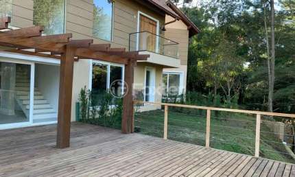 Casa em condomínio fechado com 2 quartos à venda na Avenida José Luiz Correa Pinto, 1276, Parque das Hortênsias, Canela, 148 m2 por R$ 1.295.000