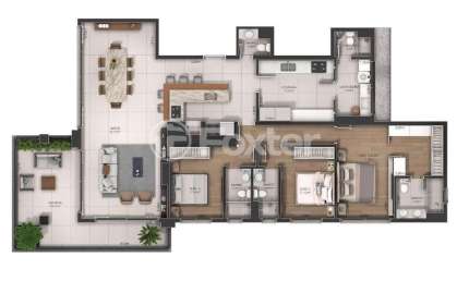Apartamento com 3 quartos à venda na Rua Jaraguá, 91, Bela Vista, Porto Alegre, 197 m2 por R$ 3.321.622