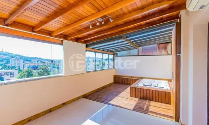 Cobertura com 2 quartos à venda na Rua Itapitocaí, 60, Cristal, Porto Alegre, 121 m2 por R$ 690.000