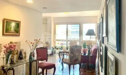 Apartamento com 3 quartos à venda na rua riachuelo, 1247, centro histórico, porto alegre, 144 m2 por r$ 595.000