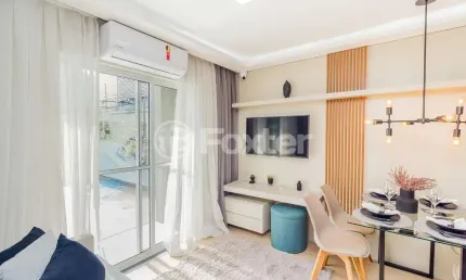 Apartamento com 2 quartos à venda na estrada chácara do banco, 510, restinga, porto alegre, 41 m2 por r$ 211.000