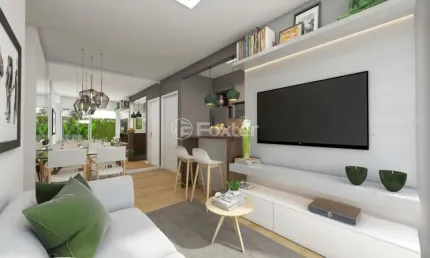 Apartamento com 2 quartos à venda na rua intendente alfredo azevedo, 840, glória, porto alegre, 46 m2 por r$ 312.190