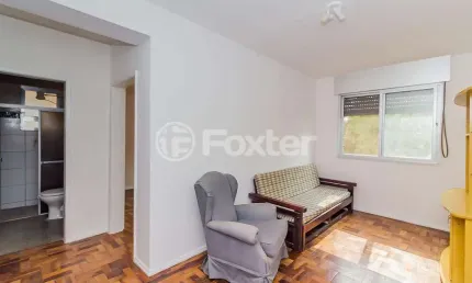 Apartamento com 1 quarto à venda na avenida professor oscar pereira, 1220, azenha, porto alegre, 49 m2 por r$ 230.000