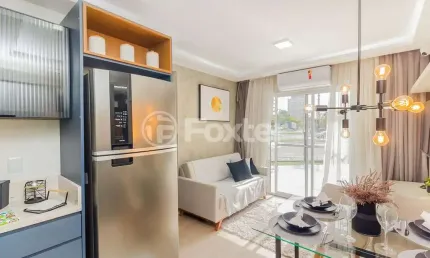 Apartamento com 2 quartos à venda na Estrada Chácara do Banco, 510, Restinga, Porto Alegre, 40 m2 por R$ 218.500