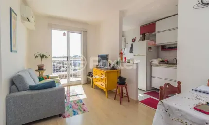 Apartamento com 2 quartos à venda na avenida assis brasil, 4908, são sebastião, porto alegre, 51 m2 por r$ 355.000
