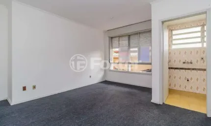 Apartamento com 1 quarto à venda na Rua Barão de Itaqui, 355, Jardim São Pedro, Porto Alegre, 27 m2 por R$ 110.000