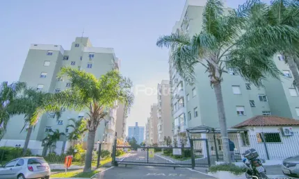 Apartamento com 2 quartos à venda na rua xavier da cunha, 999, nonoai, porto alegre, 64 m2 por r$ 350.000