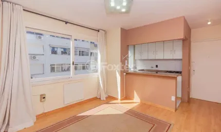 Apartamento com 1 quarto à venda na avenida bagé, 460, petrópolis, porto alegre, 37 m2 por r$ 325.000