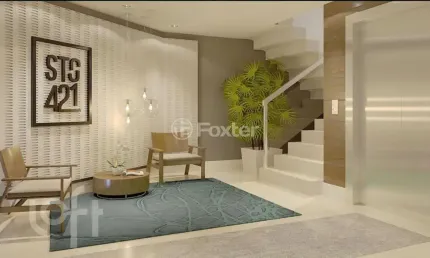 Apartamento com 1 quarto à venda na Rua Santo Antônio, 421, Floresta, Porto Alegre, 44 m2 por R$ 400.000