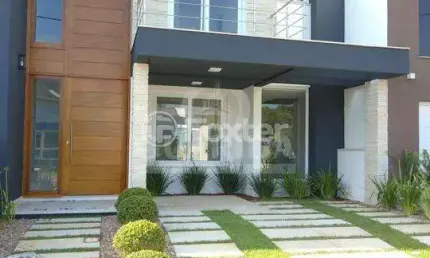 Casa em condomínio fechado com 3 quartos à venda na rua carlos maximiliano fayet, 300, hípica, porto alegre, 140 m2 por r$ 795.000