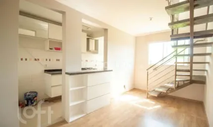 Cobertura com 2 quartos à venda na Rua Deputado Hugo Mardini, 1212, Passo das Pedras, Porto Alegre, 90 m2 por R$ 280.000