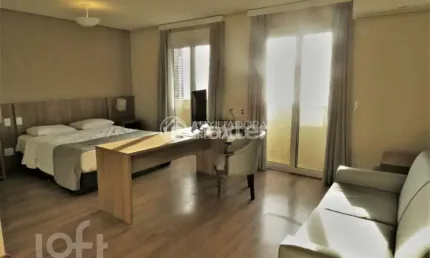 Kitnet / stúdio à venda na avenida borges de medeiros, 3120, praia de belas, porto alegre, 37 m2 por r$ 550.000