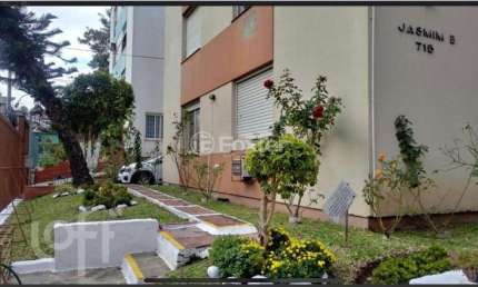 Apartamento com 1 quarto à venda na Rua Ângelo Crivellaro, 715, Jardim do Salso, Porto Alegre, 44 m2 por R$ 160.000