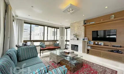 Apartamento com 3 quartos à venda na avenida lageado, 1380, petrópolis, porto alegre, 136 m2 por r$ 1.600.000