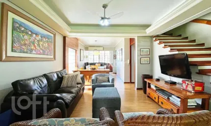 Casa em condomínio fechado com 3 quartos à venda na rua doutor mário totta, 416, tristeza, porto alegre, 203 m2 por r$ 926.000
