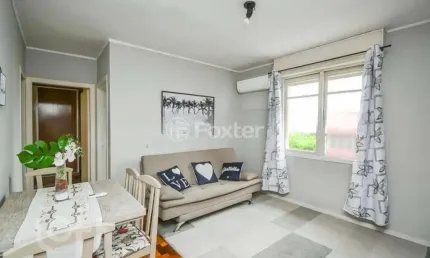 Apartamento com 2 quartos à venda na avenida taquary, 635, cristal, porto alegre, 51 m2 por r$ 320.000
