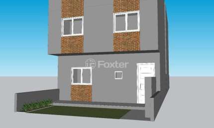 Apartamento com 1 quarto à venda na Rua Cento e Vinte e Um, 134, Jardim Algarve, Alvorada, 32 m2 por R$ 136.700