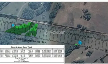 Terreno à venda na Rodovia do Palmital, km 14, Palmital, Osório, 1428 m2 por R$ 189.900