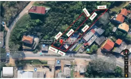 Terreno à venda na avenida vicente monteggia, 2360, cavalhada, porto alegre, 2272 m2 por r$ 604.200