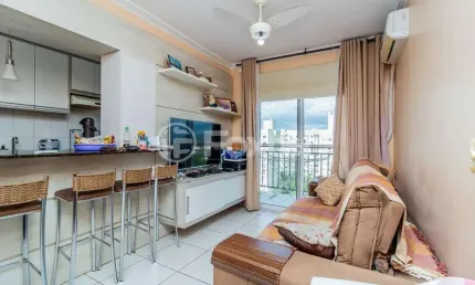 Apartamento com 3 quartos à venda na avenida otto niemeyer, 1702, camaquã, porto alegre, 67 m2 por r$ 400.000