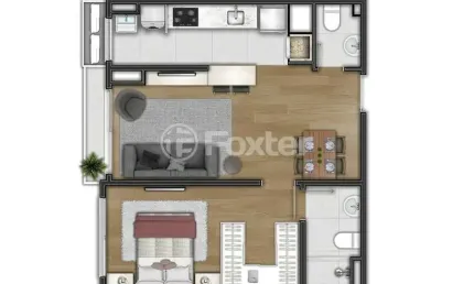 Apartamento com 1 quarto à venda na Rua Borges De Medeiros, 1406, Centro, Canela, 61 m2 por R$ 622.180