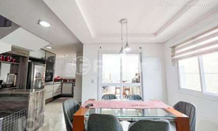 Casa em condomínio fechado com 3 quartos à venda na Rua Machadinho, 605, Rio Branco, Canoas, 188 m2 por R$ 460.000