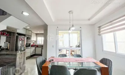 Casa em condomínio fechado com 3 quartos à venda na Rua Machadinho, 605, Rio Branco, Canoas, 188 m2 por R$ 460.000