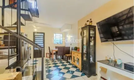 Casa em condomínio fechado com 3 quartos à venda na avenida otto niemeyer, 2417, tristeza, porto alegre, 96 m2 por r$ 360.000