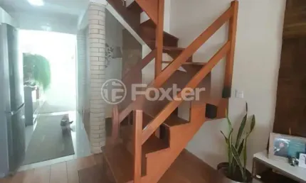 Casa em condomínio fechado com 2 quartos à venda na rua ney da gama ahrends, 219, morro santana, porto alegre, 84 m2 por r$ 319.900