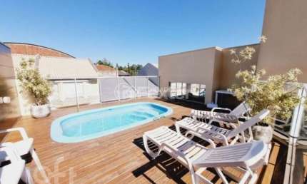 Casa em condomínio fechado com 2 quartos à venda na Rua Antônio Fonseca Barcelos, 200, Marechal Rondon, Canoas, 117 m2 por R$ 430.000