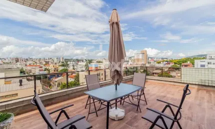 Cobertura com 2 quartos à venda na Rua Portuguesa, 218, Partenon, Porto Alegre, 172 m2 por R$ 750.000